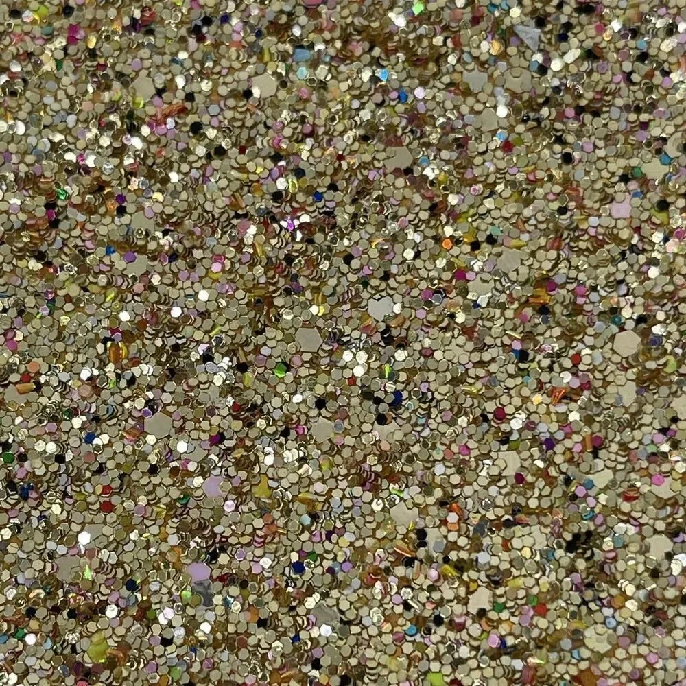 Tarte Cosmetic Bag Glitter Dome Confetti Glitter Makeup Bag Glam Zip Closure Bag